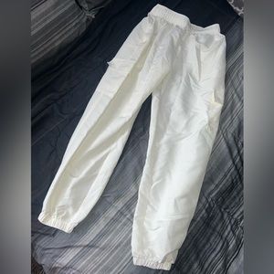 White Cargo pants